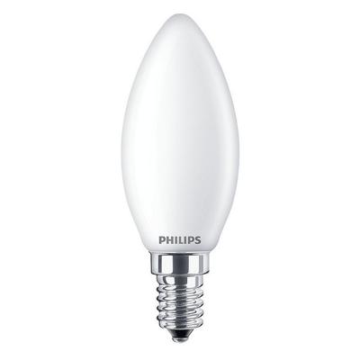 Philips LED 76339800 LED-lamp Energielabel F (A - G) E14 Kaars 4.3 W = 40 W Warmwit (Ø x h) 3.5 cm x 9.7 cm 1 stuk(s)
