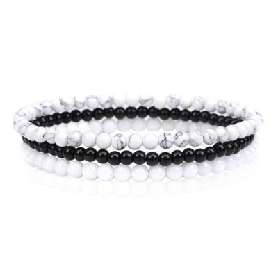 Memphis Stacked Dames Armbanden set - White-19cm Memphis Stacked Dames Armbanden set - White-19cm
