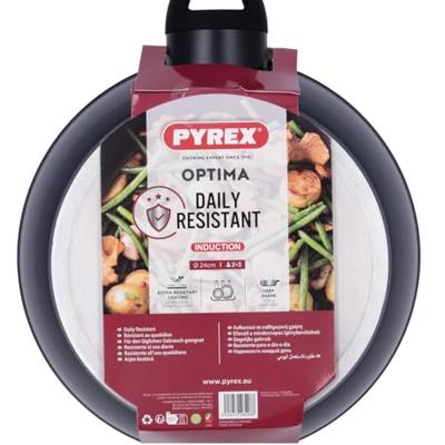Pyrex Optima+ Diepe Koekenpan Ø24cm