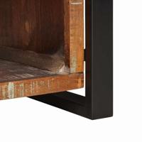 Opslagbank Multikleur 80 x 35 x 40 cm Massief gerecycled hout - thumbnail