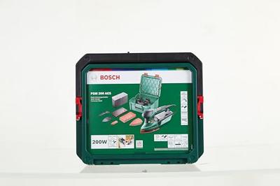 Bosch Groen PSM 200 AES | Multischuurmachine + SystemBox | 200W | Incl. accessoires - 06033B6002 - thumbnail