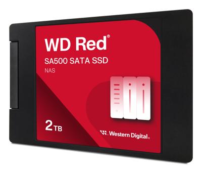 Western Digital Red SA500 2 TB 2.5" SATA III 3D NAND