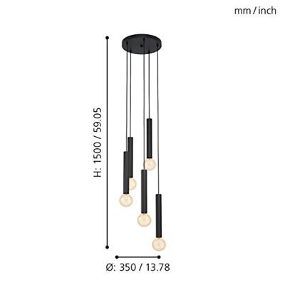 Eglo 5-lichts pendelCortenova - 98058