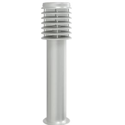 VidaXL Buitenvloerlamp met stopcontact 60 cm roestvrijstaal zilver - thumbnail