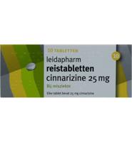 Leidapharm Reistabletten Cinnarizine 25 mg Tabletten - thumbnail