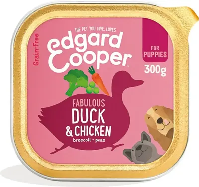 Edgard & Cooper kuipje eend & kip300g