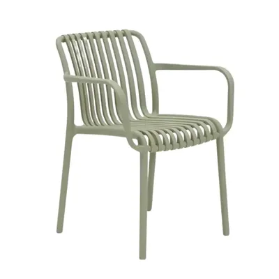 Vita Porto Stapelstoel licht groen