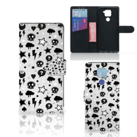 Telefoonhoesje met Naam Xiaomi Redmi Note9 Silver Punk - thumbnail