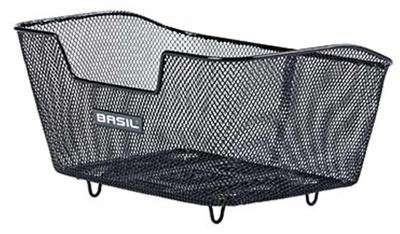 Basil base m wsl - fietsmand - achterop - inclusief wsl systeem - zwart