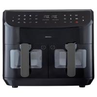 Friggitrice ad Aria Calda - MEDION - P20 XXL Twin - 2600 W - 2 cestelli - 9 programmi - Nera - thumbnail