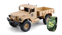U.S. Military Truck 4WD 1/16 RTR sand + Horloge - thumbnail