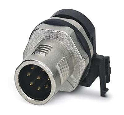 Phoenix Contact 1436961 Sensor/actuator inbouwconnector M12 Aantal polen (sensoren): 8 Stekker, inbouw 10 stuk(s)