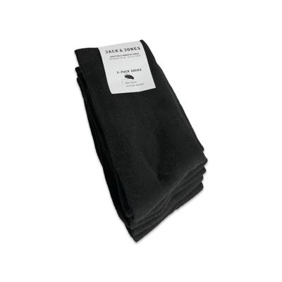 Jack & Jones Jacjens Sock 5 Pack Noos 12113085 Sokken Black Black & Black 12113085