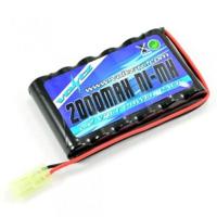 Voltz NiMH 7,2 volt 2000mah met Mini Tamiya stekker - thumbnail