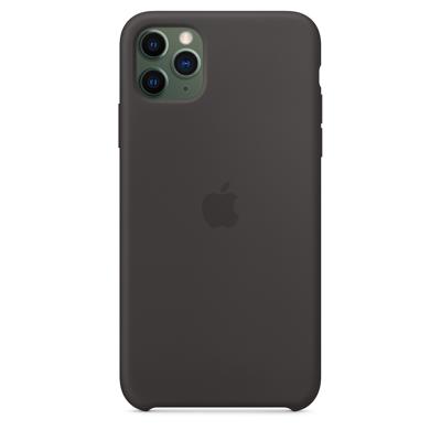 Apple silicone case iPhone 11 Pro Max black