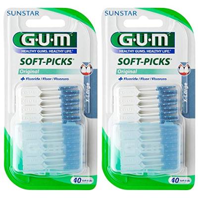 Gum Soft Picks Original X-large 40 636m40
