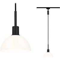 Paulmann Sarrasani Hanglamp URail E14 Zwart (mat), Opaal - thumbnail