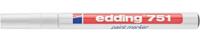 Edding 751 paint marker 4-751049 Lakmarker Wit 1 mm, 2 mm - thumbnail