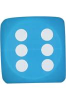 Dobbelsteen - Blauw - thumbnail