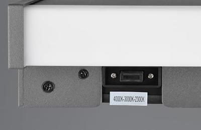 Trio WandlampDawson design antraciet 30cm - 246360142