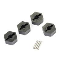 FTX - Outback 3 Wheel Hex W/Pin (4Pc) (FTX10030) - thumbnail