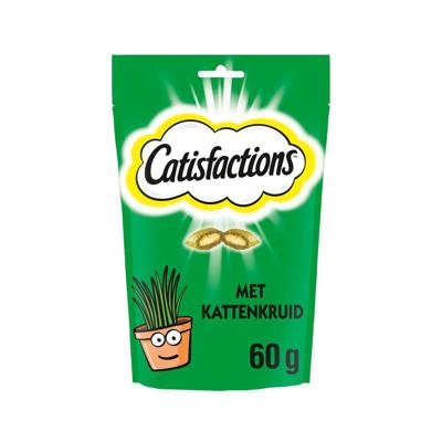 Catisfactions kattensnack kattenkruid 60g
