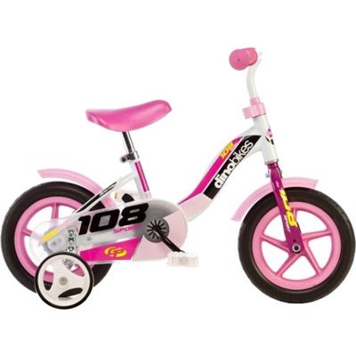 Dino Bikes Dino meisjesfiets 108 sport 10 inch roze