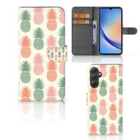 Samsung Galaxy A24 4G | Book Cover | Ananas - thumbnail