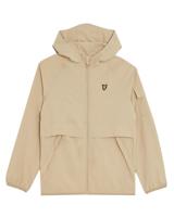 Lyle & Scott zomerjas jongens - Stone beige - capuchon - thumbnail