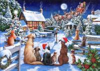 No 19 Santa Paws Puzzel 500 Stukjes - thumbnail