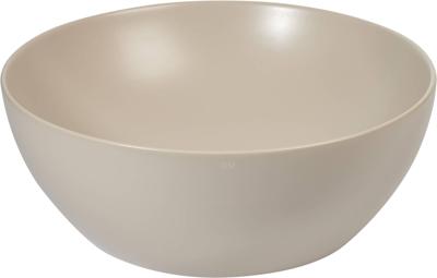 Ben Segno Opzetkom Ø 42x16 cm Mat Beige