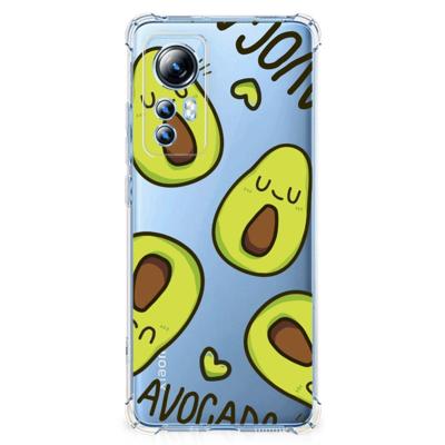 Xiaomi 12 Lite Stevig | Bumper Hoesje | Avocado Singing Xiaomi 12 Lite Stevig | Bumper Hoesje | Avocado Singing