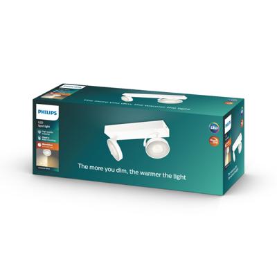 Philips SpotlampClockwork 2-lichts wit - 5317231P0
