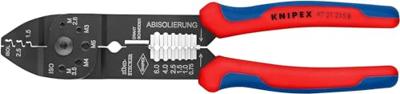 Knipex Krimptang gebruineerd met meer-componentengrepen 230 mm - 9721215B