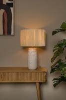 Lucide VISO - Tafellamp - Ø 36 cm - 1xE27 - Wit - thumbnail