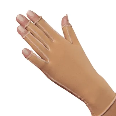 Thuasne Cicatrex Littekenhandschoen - Kort Model - 7 - Beige - Open vingers Thuasne Cicatrex Littekenhandschoen - Kort Model - 7 - Beige - Open vingers
