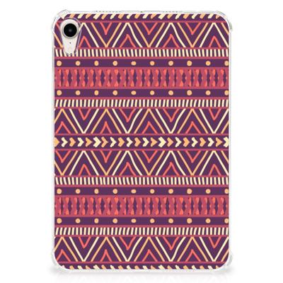Apple iPad mini 6 (2021) Hippe Hoes Aztec Paars Apple iPad mini 6 (2021) Hippe Hoes Aztec Paars