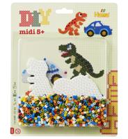 Hama strijkkralenset dino, 1100st. - thumbnail