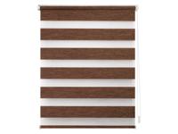 Lichtblick Duo rolgordijn Klemmfix (Donkerbruin, 90 x 220 cm) - thumbnail