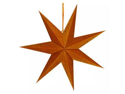 Papier ster velvet 75 cm, goud Buitengewoon de Boet - Buitengewoon de boet