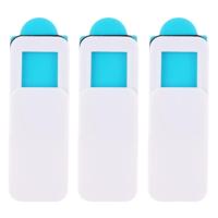 3 stuks universeel ultradun ontwerp rechthoek WebCam cover camera cover voor desktop laptop Tablet telefoons (wit) - thumbnail