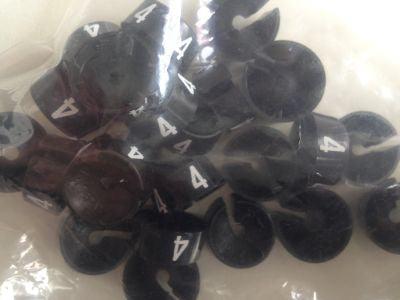 MB zwart/wit 4 voor op kledinghanger