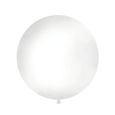 Mega Ballon Pastel Wit (100 cm)