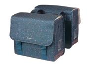 Basil Dubbele fietstas flair 35 liter - navy - thumbnail