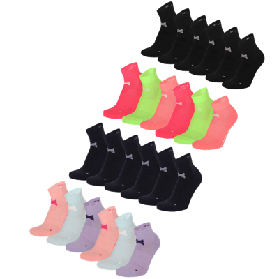 Xtreme Yoga Sokken 6-pack Pastel-35/38 Xtreme Yoga Sokken 6-pack Pastel-35/38