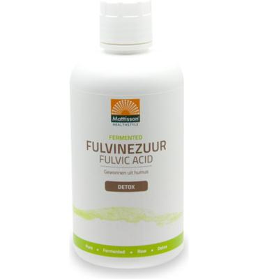 Mattisson Healthstyle Fulvinezuur Gefermenteerd