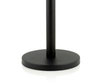 Houder voor keukenpapier Andrea House CC70004 Metaal Mat zwart Ø 16 x 32 cm - thumbnail