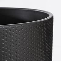 Pot era d28h26cm donkergrijs - thumbnail