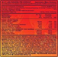 AK-47 Labs Pre-Workout Blue Raspberry (240 g) - thumbnail