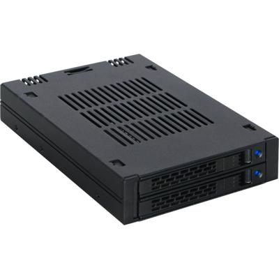 Icy Dock MB742SP-B 2x2,5 SATA mobile rack voor externe 3,5